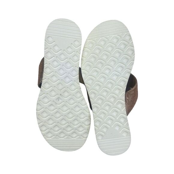 XOXO Dorcie Sandals - Rose Gold Rhinestones - Size 7 - Picture 8 of 9